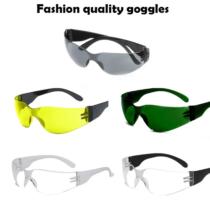 Utomhusglasögon ridande solglasögon Sportmän och kvinnor Rimless UV400 Cycling Motorcykel Anti UV Safety Glasses 231012