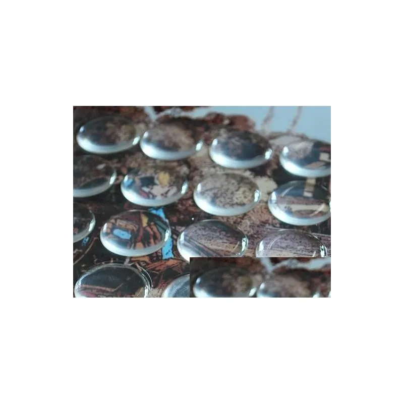 Hantverksverktyg 1 25,4 mm Clear Epoxy Adhesive Circles Bottle Cap Stickers Home Garden Arts, Crafts Gifts DHGV5