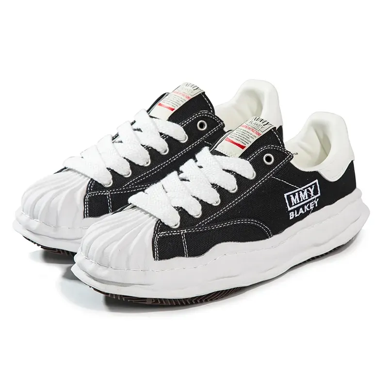 OG MMY Maison Mihara Yasuhiro Chaussures Semelle Originale Toile Coupe Basse pour Hommes MiharaYasuhiro Toe Cap Sneaker Hommes Chaussures de Sport Femmes Sport Femmes 02