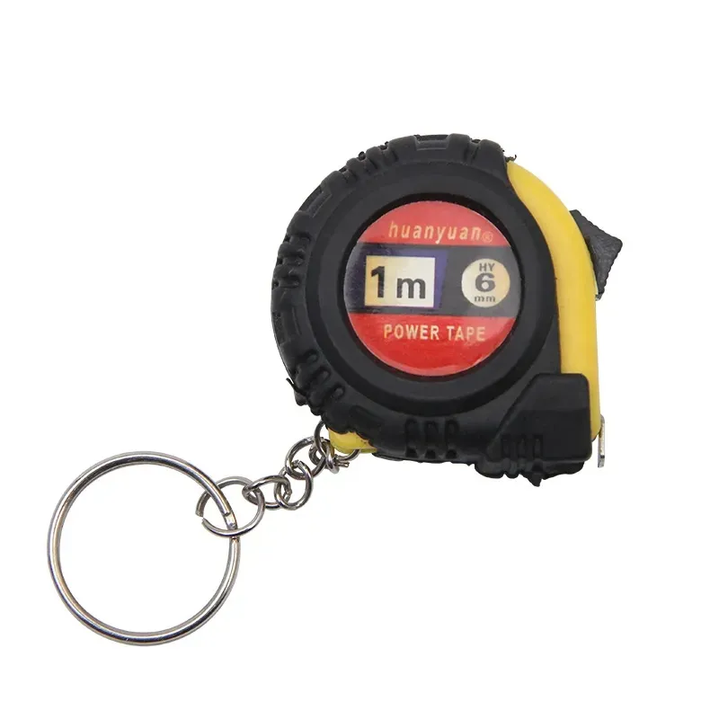 Wholesale Tape Measure Keychain Keyring Portable Mini Measuring Ruler Household Measuring Tools