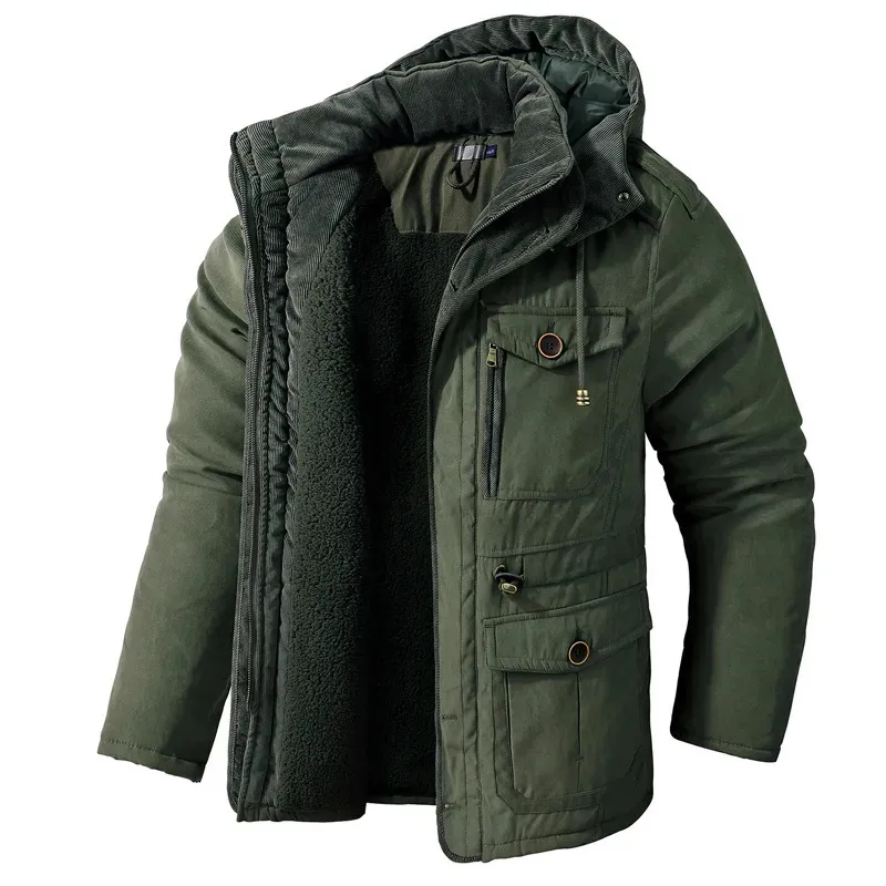 Herren Cargo Jacke Übergröße: Leichte Outdoor-Jacke Mit Vielen Taschen - Perfekt Für Frühling & Herbst
