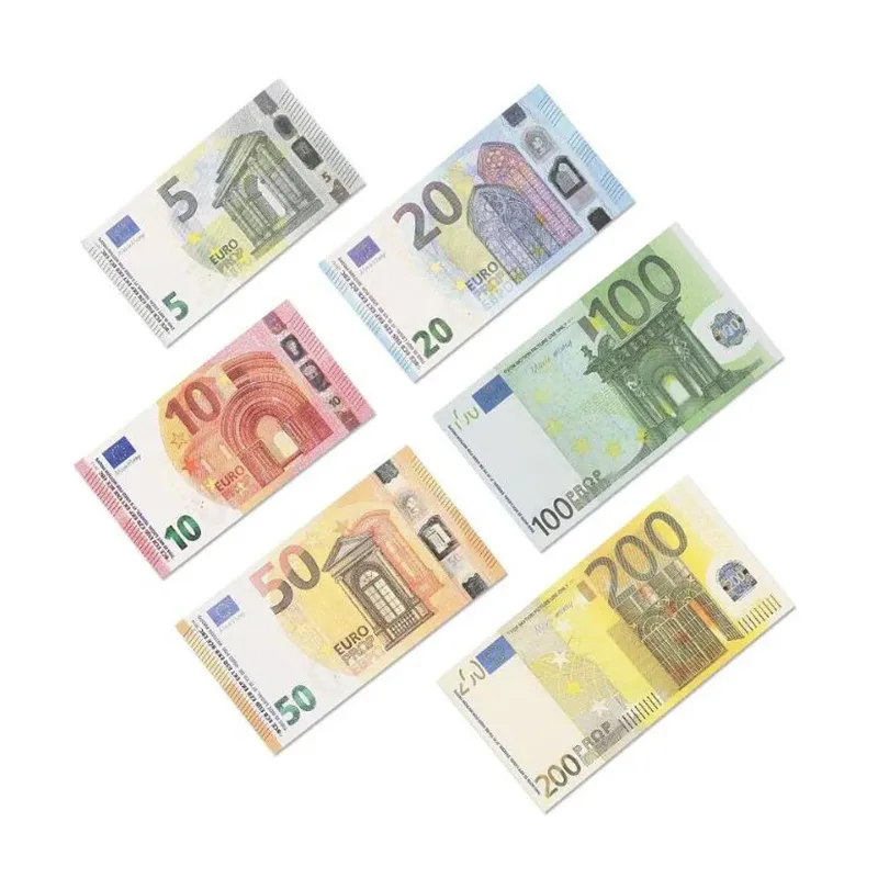 Props Money Euros Toy Ticket Euro  Currency Party Fake Money Children Gift for Party Supplies