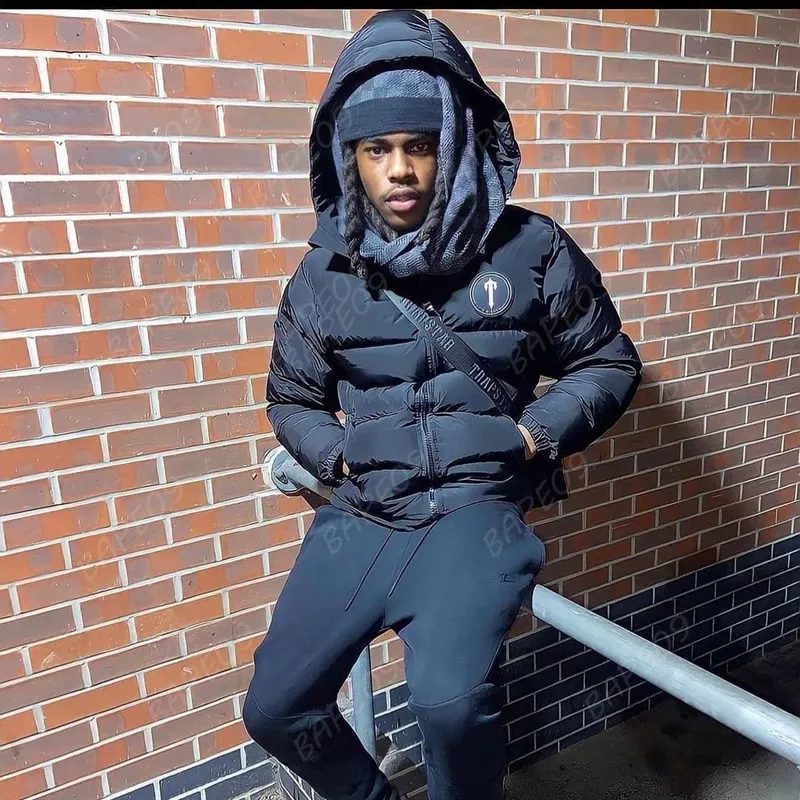 Embroidered Down Puffer Jackets - Matching Couples Winter Coats