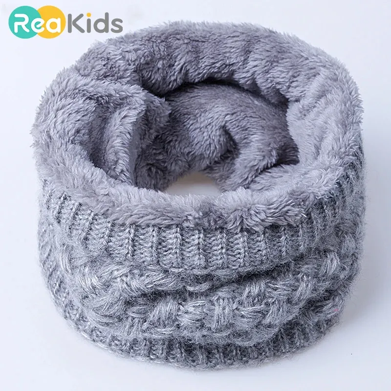 Sciarpe Sciarpa invernale per uomo donna bambino collo colletto in lana adulto bambino cotone addensato caldo 231012