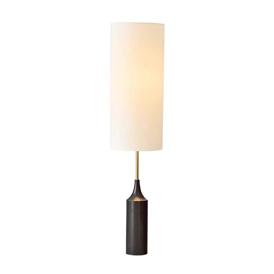 Lampada da terra decorativa della nuova collezione 140 cm 55 pollici illuminazione da tavolo con paralume lungo