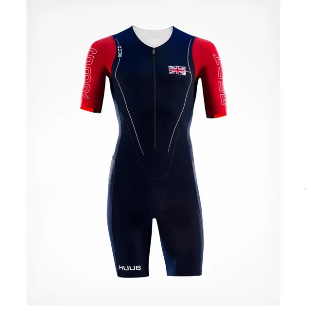 Combinaison de triathlon à manches longues pour femmes Combinaisons une pièce Co