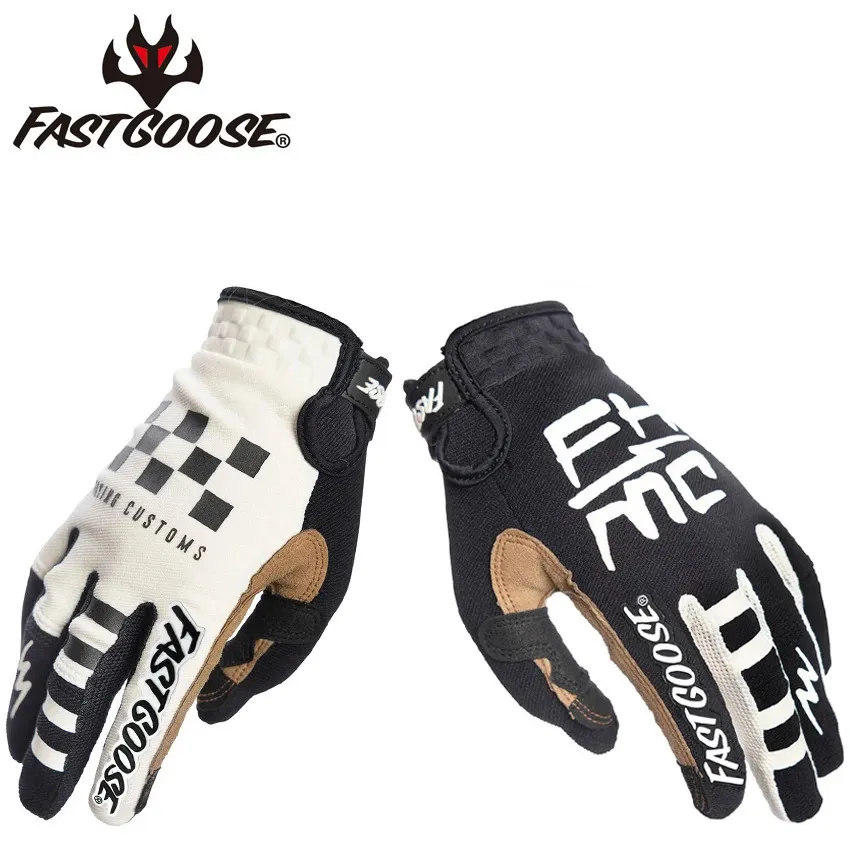 Спортивные перчатки FASTGOOSE Troy Мужские и женские велосипедные перчатки Allfinger Спортивные велосипедные мотоциклетные перчатки для мотокросса Велосипедные конструкции 231011