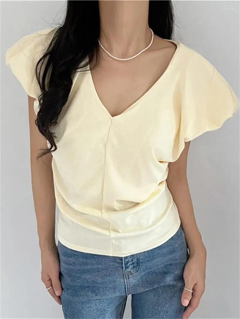 Blouses Femmes Plamtee 2023 Femmes douces Chic Mode Summer Office Lady Slim Work Wear Quotidien Mujer Solide Minimaliste Blusas