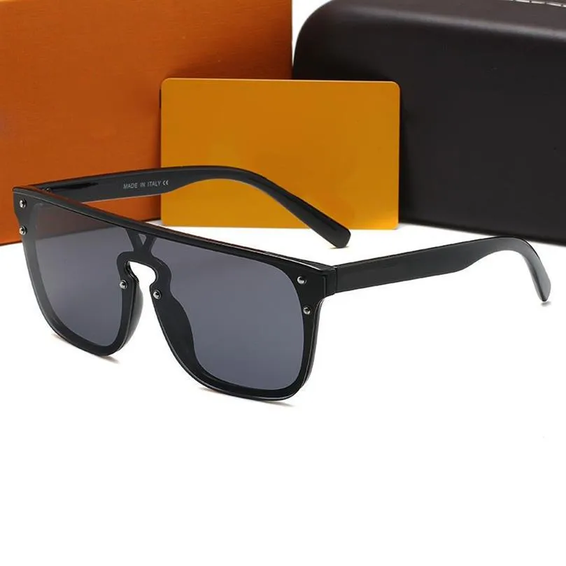 ファッションデザイナー全体のサングラスオリジナル眼鏡用メンズ偏光屋外シェードPCフレームクラシックレディミラーF2424