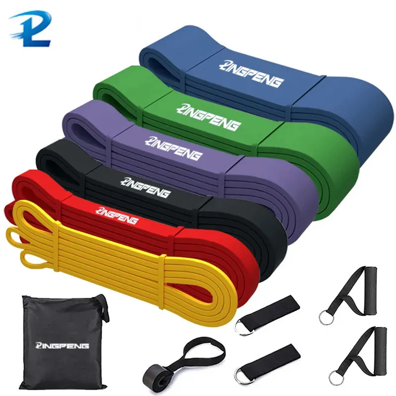 Bandes de résistance Bande extensible durable Extenseur de sport Sangles de traction robustes Boucles de dynamophilie pour l'entraînement et l'entraînement 231011