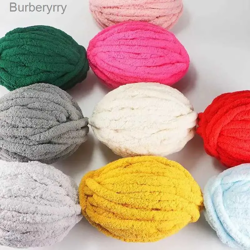 100g Chunky Yarn 1 Ply Hand Knitting Crochet Thick Thread for Bag Carpet  Cushion