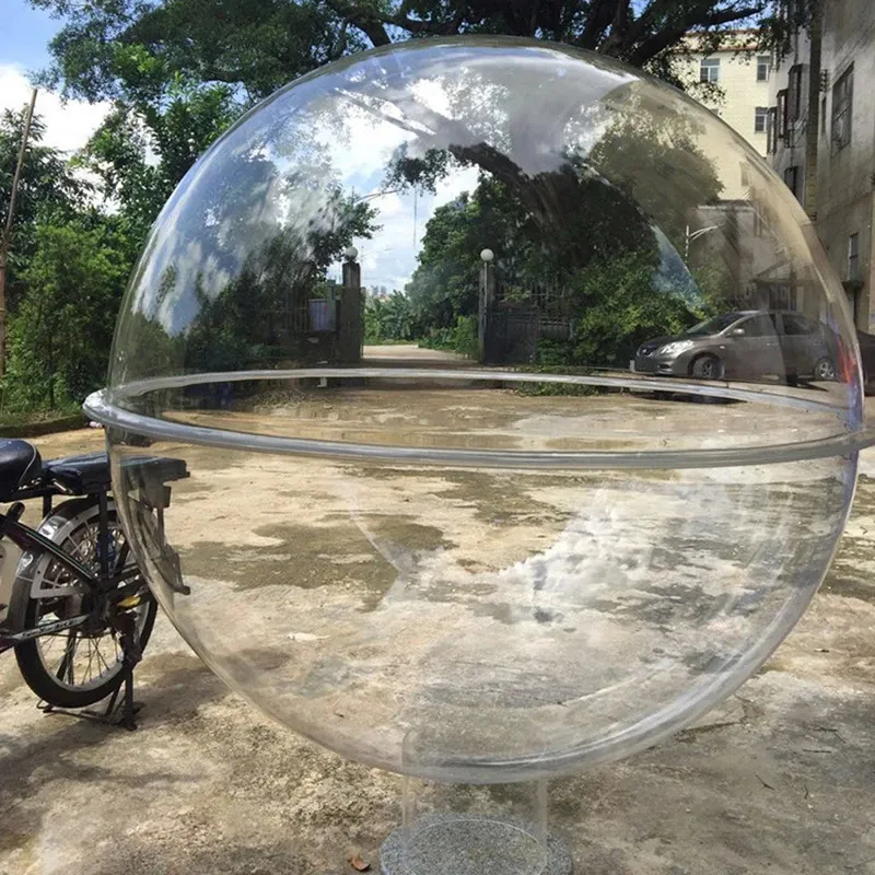 Decorações de Natal 250mm Grande Bola Transparente Decorações de Natal Festa em Casa Enfeites de Árvore de Natal Bola Pendurada Bola Decorações de Festa de Casamento 231012