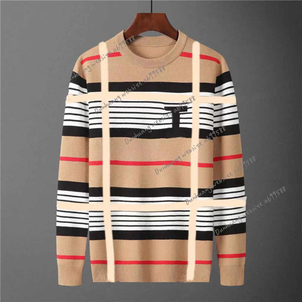 Luxury New Men's Sweater Sticked Sportswear broderade pullover Men's and Women's Long Sleeve Pullover Designer Fashion Sweater