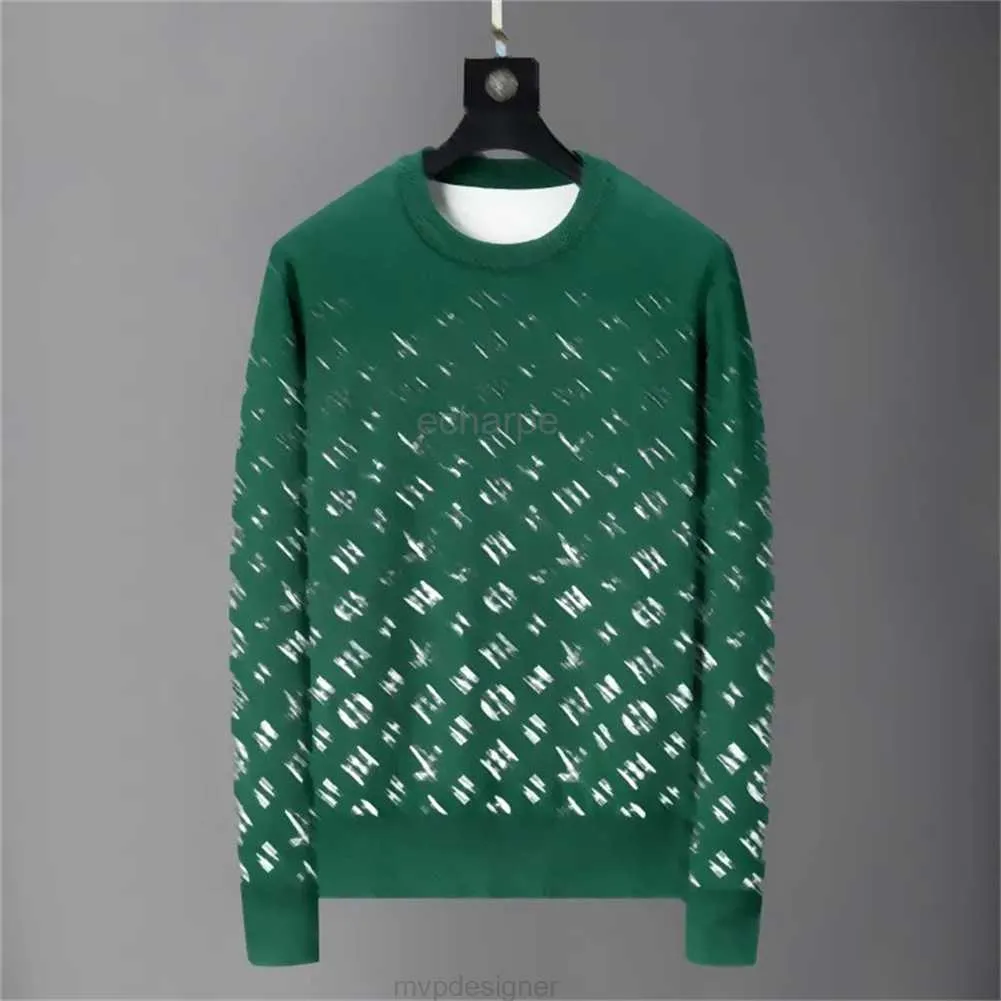 Designer Mens Sweaters Fashion Mens High Quality Casual Round Long