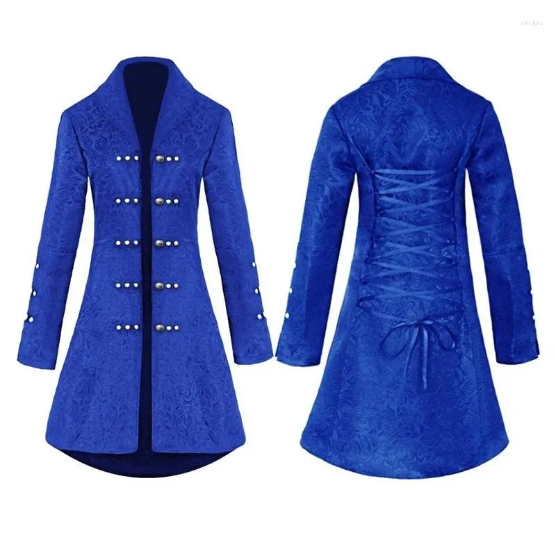 Dames trenchcoats Jas Gothic Windjack Steampunk voor dames Victoriaanse kleding Winterjas Bovenkleding Overjas