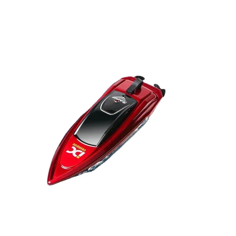 Mini RC Boat 5 km/h Radio Remote Controlled High Speed ​​Ship With LED Light Palm Boat Summer Water Toy Pool Toys Modeller Gifts