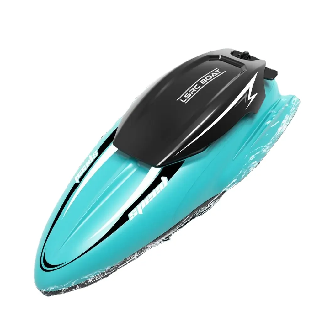 LSRC 2.4GHZ B9 Summer Remote Control Boat Water Toy Racing Rowing Double Propeller Electric High-power High-speed Speedboat