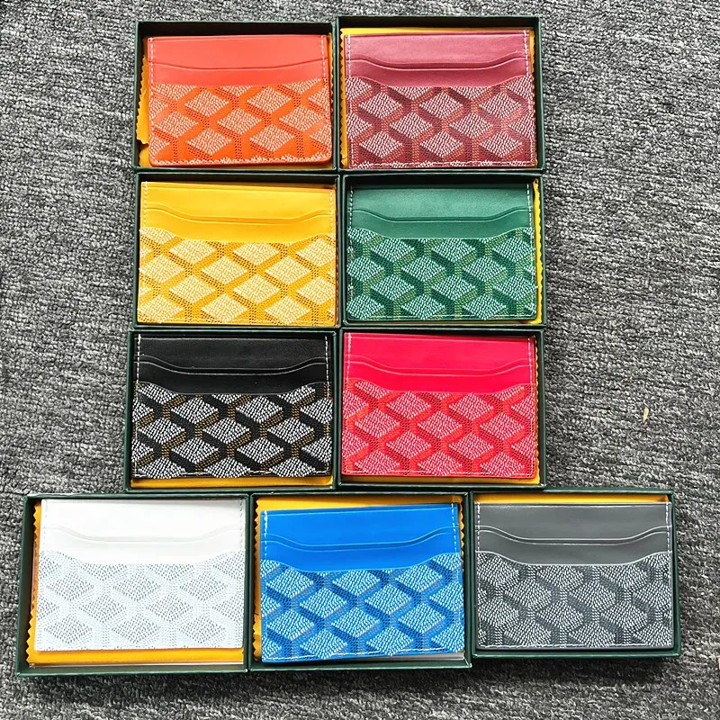 デザイナーバッグウォレット7A高品質カードホルダーコイン財布ボックスレディースカードホルダー卸売人気キーポーチラグジュアリーパスポートホルダーウォレット本物のレザーハンドバッグ