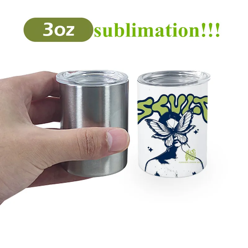 Sublimation Tumblers 3oz Stainless Steel Shot Glass... From Weaving_web,  $3.22 | DHgate.Com