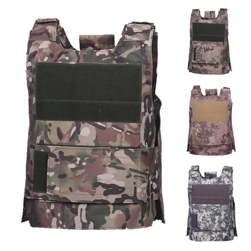 Gilet de Combat tactique de déchargement, équipement de Paintball Molle de l'armée, vêtements de protection de Camouflage de chasse 227o