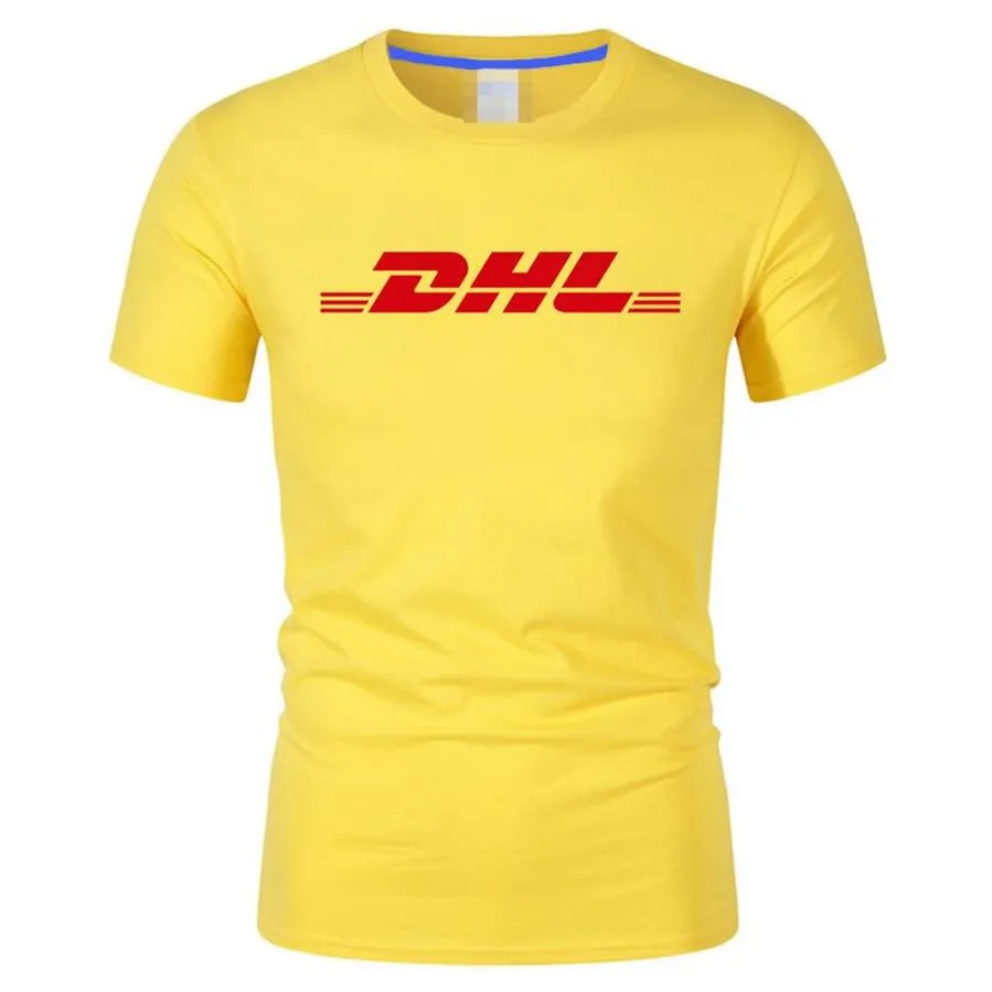 DHL Print Męskie Summer Summer Shirty T -koszule mody Design Streetwear For Males Casual Tops327W