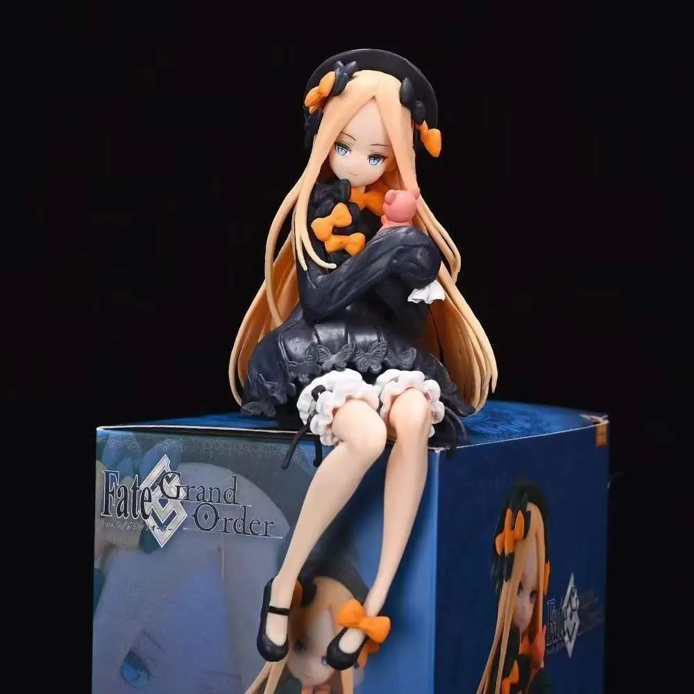 Mascot kostymer 14 cm anime figur Fate/Grand Order Abigail Williams Action Figur pressade Instant Noodles Figure Foreigner PVC Model Doll Toys