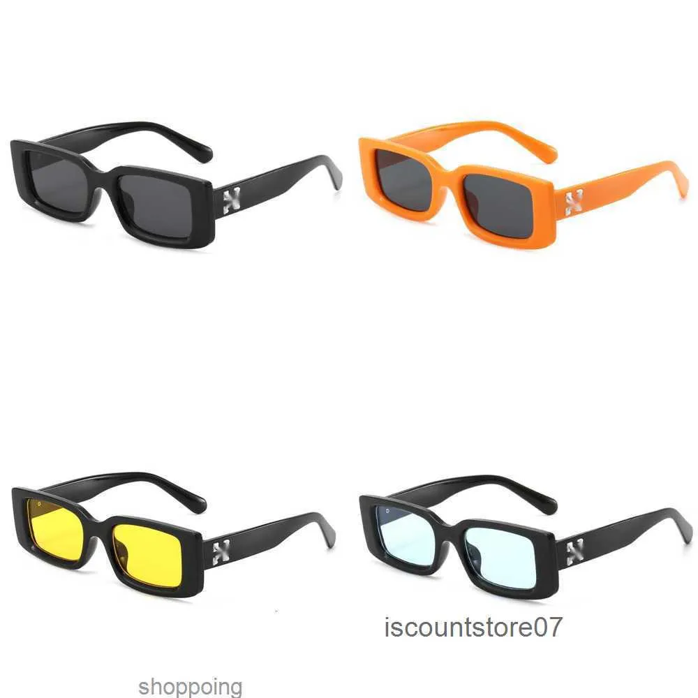 Sunglasses Fashion Offs White Frames Style Square Brand Men Sunglass Arrow x Frame Eyewear Trend Sun Glasses Bright Sports Travel Sunglasse W86w