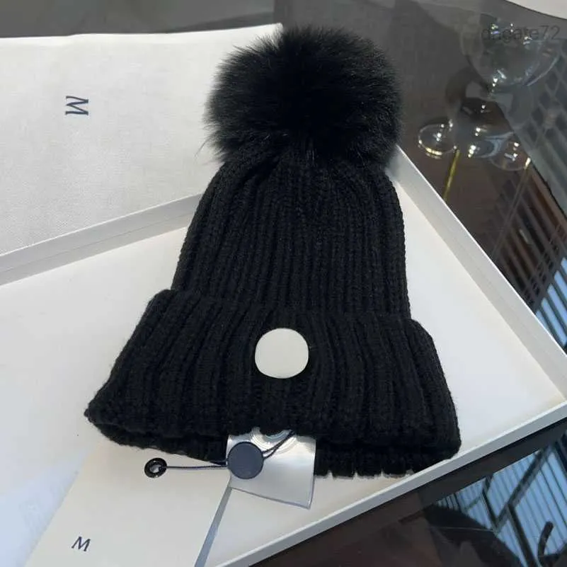 chapéu de balde Casquette Bonnet Designer Feanie Hat Wool Cashmere Cap de malha ao ar livre UNISSISEX Classic Luxury Outono e inverno Gorras Casual feminino V89c