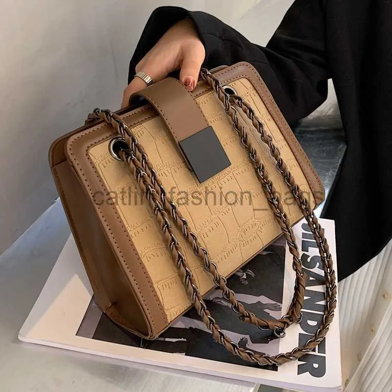 Sacs à bandoulière Super Hot Bag Femme 2023 Nouvelle mode Sac à bandoulière Automne et hiver Chaîne de style occidental Bagcatlin_fashion_bags