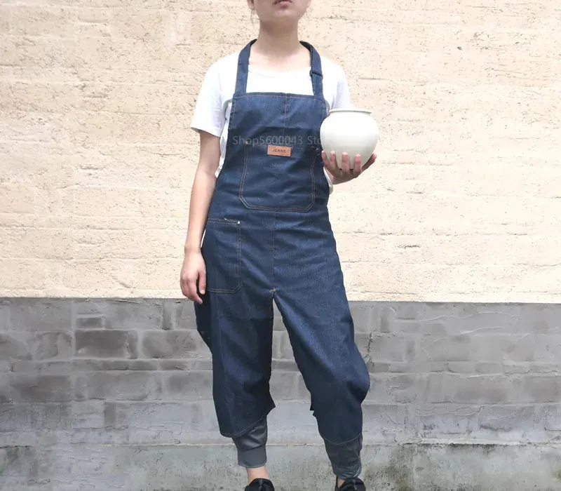 Denim Waist Apron Adjustable Split Leg, Portable... From Bao10, $9.22 ...