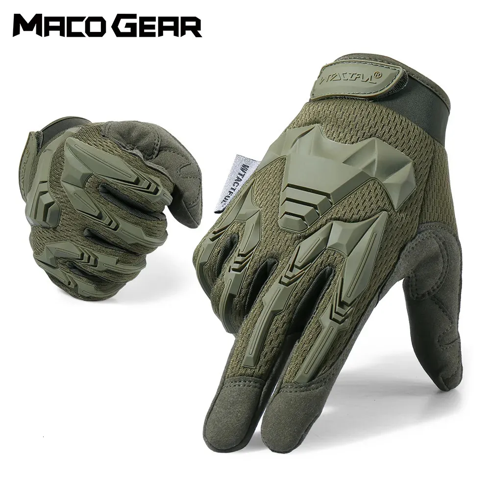 Cinq doigts gants tactique camouflage militaire armée cyclisme gant sport escalade paintball tir chasse équitation ski doigt complet mitaines hommes 231012