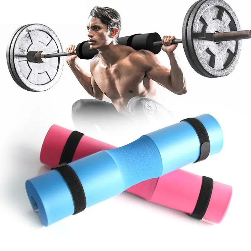 Weight Lifting Fitness Barbell Pad Squat Foam Neck Shoulder Protector Gym Pull Up Gripper Equipment Hip Thrust Pads for 231012