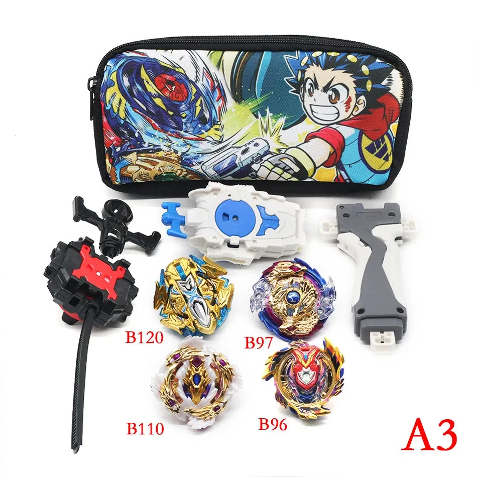 Toupie Beyblade Burst jouets alliage bataille métal Fusion ensemble Gyro boîte de rangement vente lame hauts ers Achilles 231012