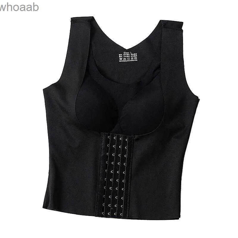 Womens Padded Waist Tummy Control Shapewear Tank Top Corset For Posture  Slimming Camisole Sheath Body Shaper With Posture Corrector And Compression  Vest YQ231013 From Tales04, $12.66