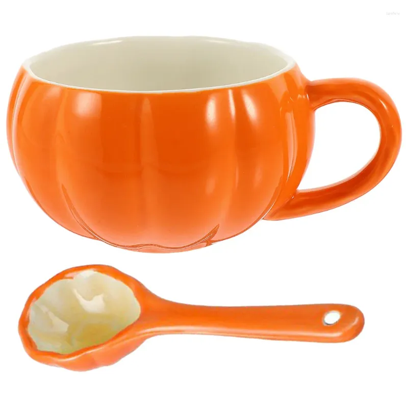 Mugs Ceramic Pumpkin Cup Home Mug Halloween Household Milk Water Exquisite Coffee Face Office Decor