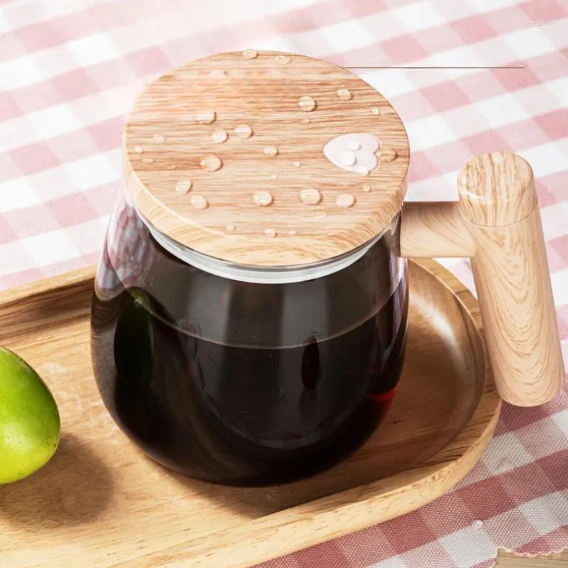 Koffiepotten Thermische beker met deksel Espressokopjes Origineel ontbijt Automatische mixermok Koffiegerei Theeservies Accessoires