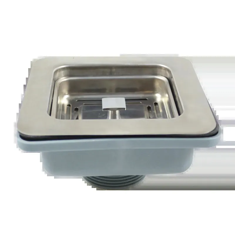 Set di 2 Filtro Lavello Cucina in Acciaio Inossidabile, Cucina Sink