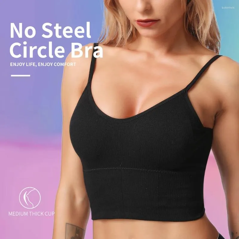 Bustiers Korsetts Crop Tops Frauen Sexy Rohr Top Weibliche Streetwear Ärmel Camis Nahtlose Sport Dessous T Bh Bandeau Tank