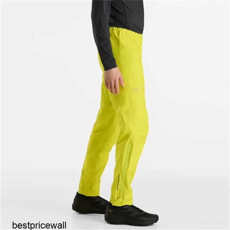 Pantaloni Uomo Arcterys Pantaloni Sportivi ARC'TERYS Norvan Leggero Traspirante Resistente alle Intemperie Outdoor Off Road Cappotto Charge Sprint Racing Verde XS-R HB90