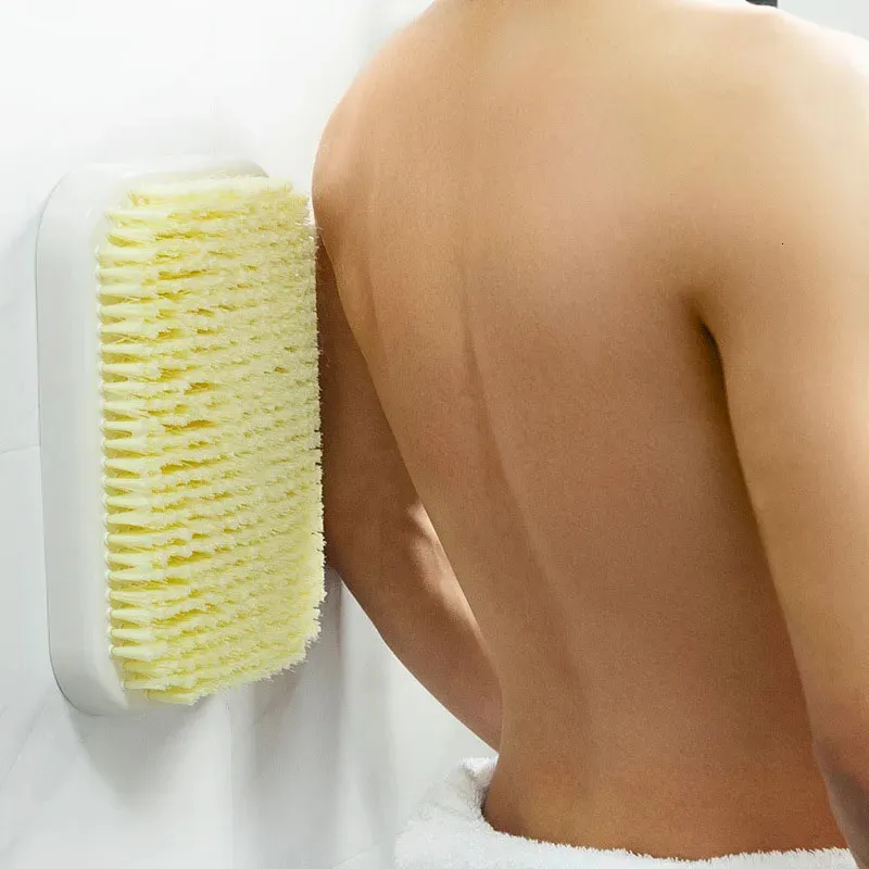 Badebürsten Schwämme Wäscher Körperrücken-Reibbürste Rückenmassage Badebürsten Badezimmer-Körperwasch-Reinigungswerkzeug 231012
