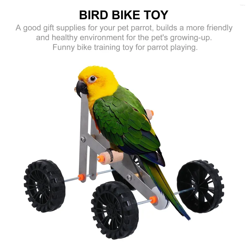 Miniature Steel Parrot Bicycle Training Prop 201 Foot Talon For