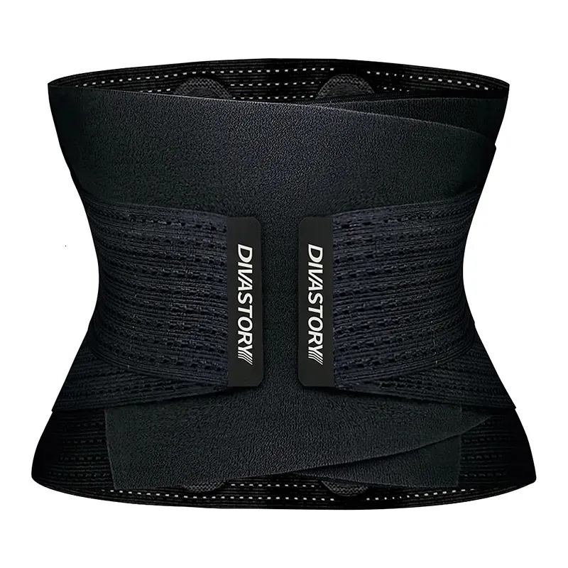 Vita pancia Shaper BurVogue Trainer Cintura Neoprene Sudore Corsetto per il corpo per le donne Wrap Trimmer Slim Shapewear 231012