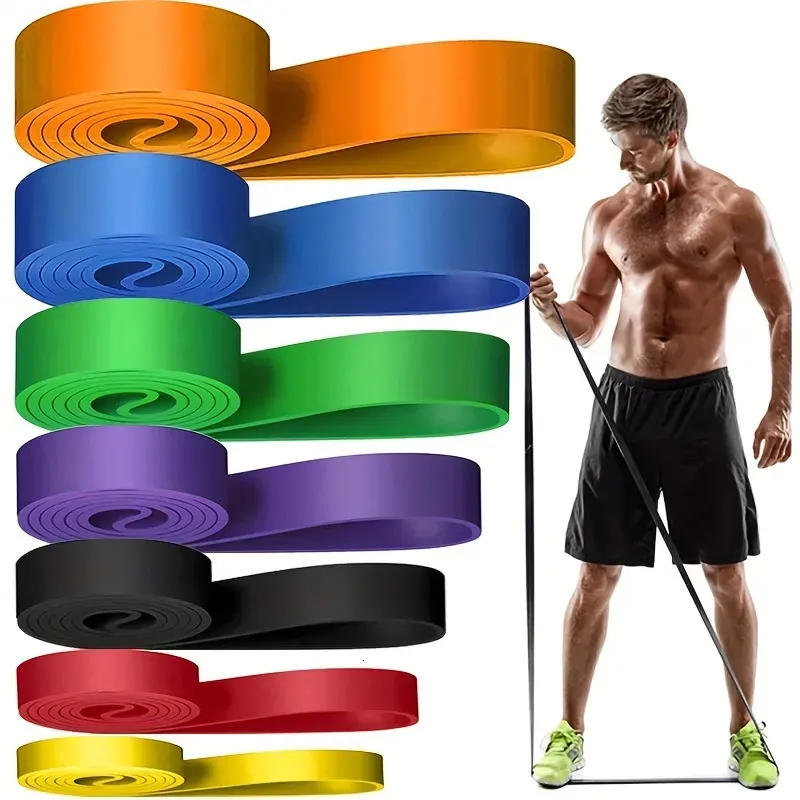 Bandes de résistance Équipement de gymnastique Élastique Fitness Sport Exercice à la maison Bodybuilding Ligues en caoutchouc Portable Body Building 231012