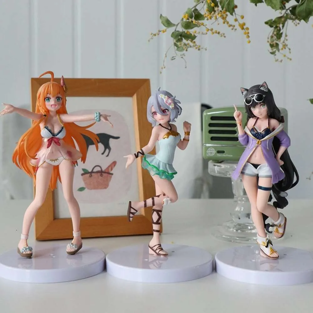 Re:Dive フィギュア 3体セット Pecorine Kokkoro Princess Connect Re Dive Anime Figure Collection Kyaru Pecorine