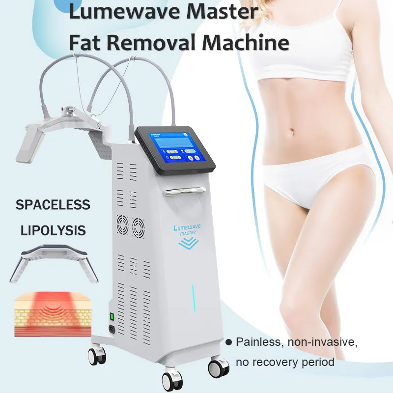 Lumewave Master RF Fat Disolver Machine Spaceless Lipolys Cellulite Borttagning Body Slimning Device Mikrovågsugn Radiofrekventa fettsugningsutrustning