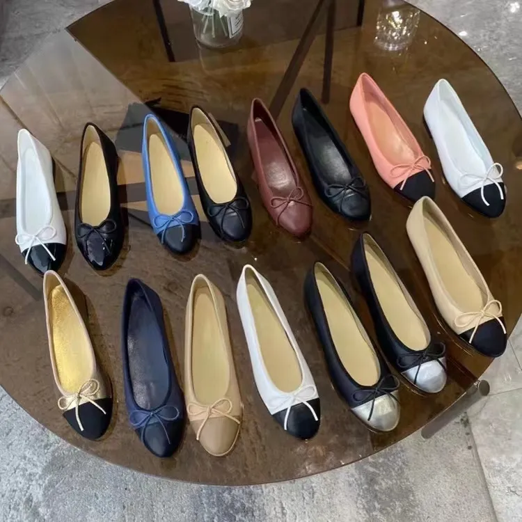 2023 Designer di lusso a ferro di cavallo scarpe eleganti piatte da donna suole morbide Stivaletti da donna quattro stagioni da donna Dimensioni della scatola 35-41