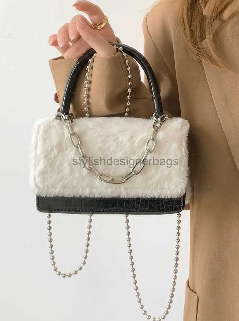 Cross Body Crossbody Bag Plush Bag 2023 New Chain Cute Girls 'Bag Plush Bagstylishdesignerbags