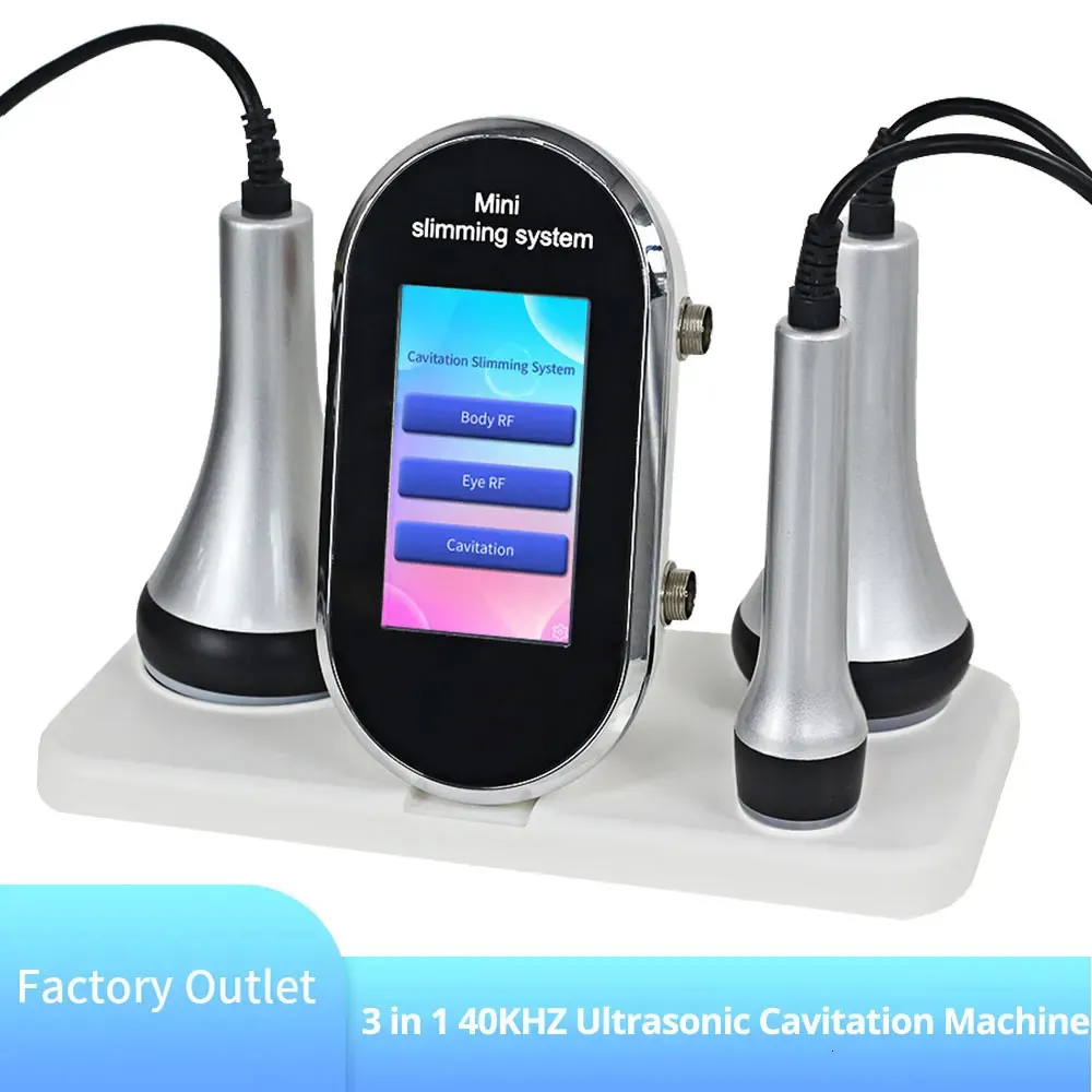 Other Massage Items 40Khz Ultrasonic Cavitation Machine RF Cellulite Massager Lifting Fat Reducer Body Slimming Beauty Skin Tighten Skin Care 231012