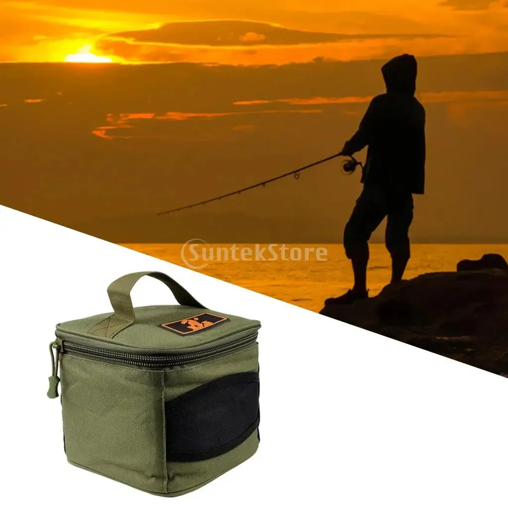 Multifunctional Fishing Reel Bag Storage Bag Waterproof Oxford Cloth Pach  Case For Pole Cups, Feeders, And Lures Ideal For Carrying Gear And  Accessories 231013 From Hui09, $9.19