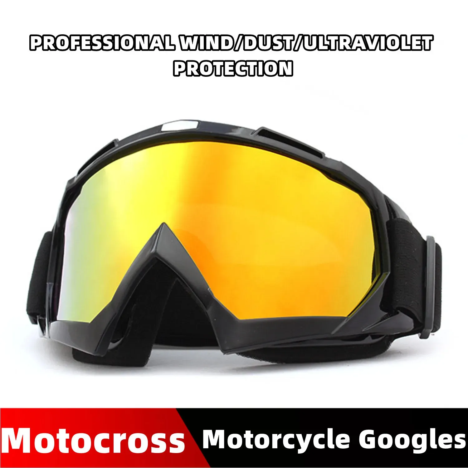 Oczarowane okulary na zewnątrz gogle szklanki motocross okulary MTB ATV MX Maska Moccykliczne soczewki WITRPOOT Ochrona UV 231012